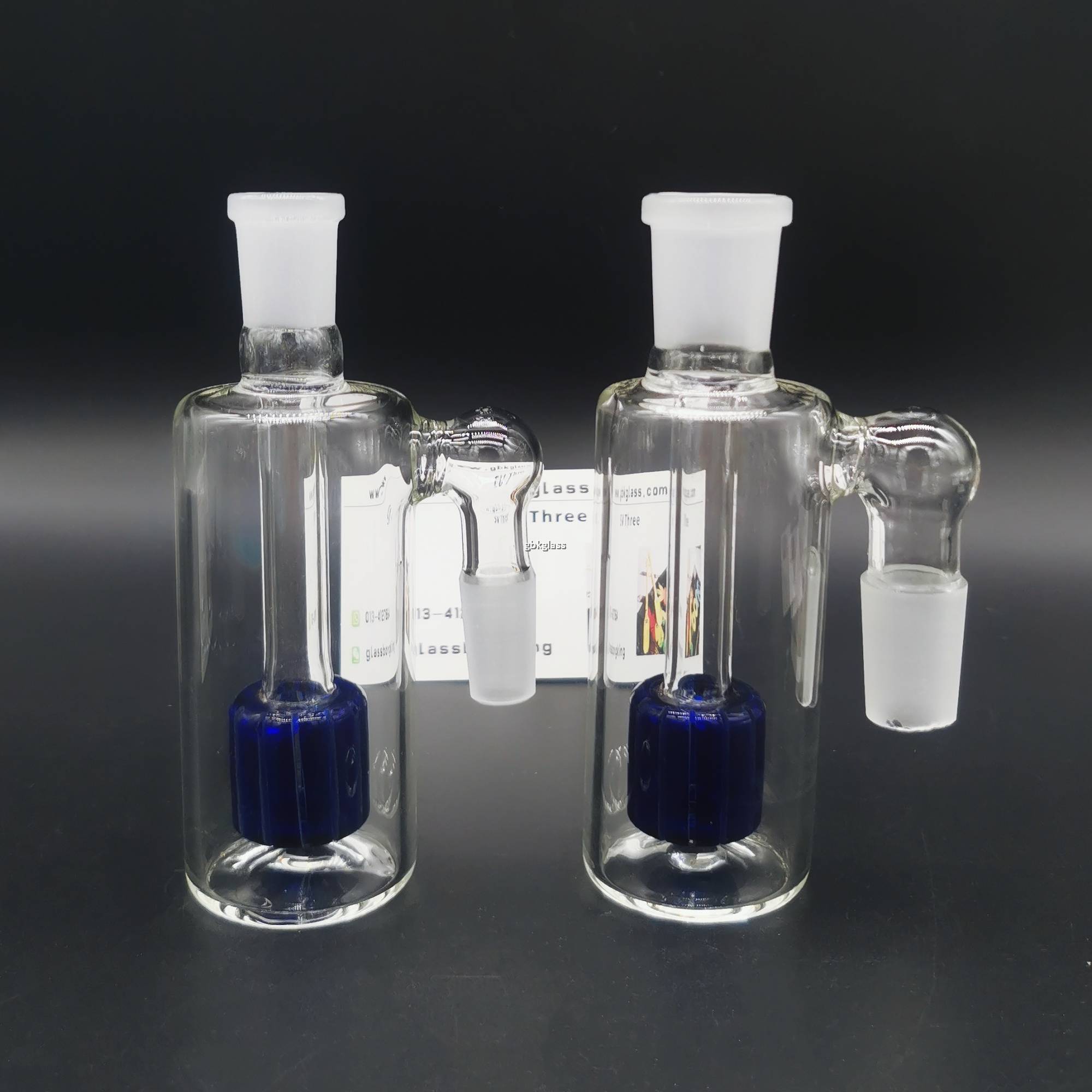Blue Percolator Ash Catcher 14mm/18mm male