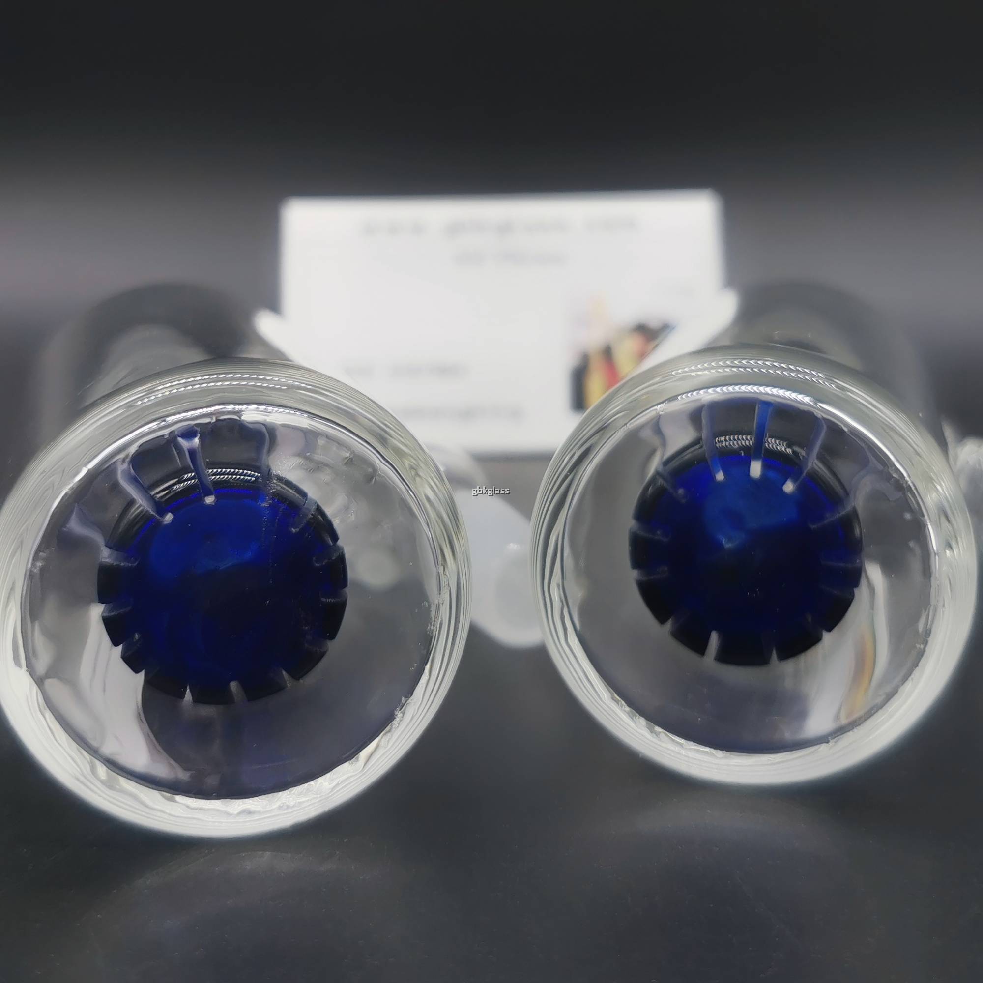 Blue Percolator Ash Catcher 14mm/18mm male