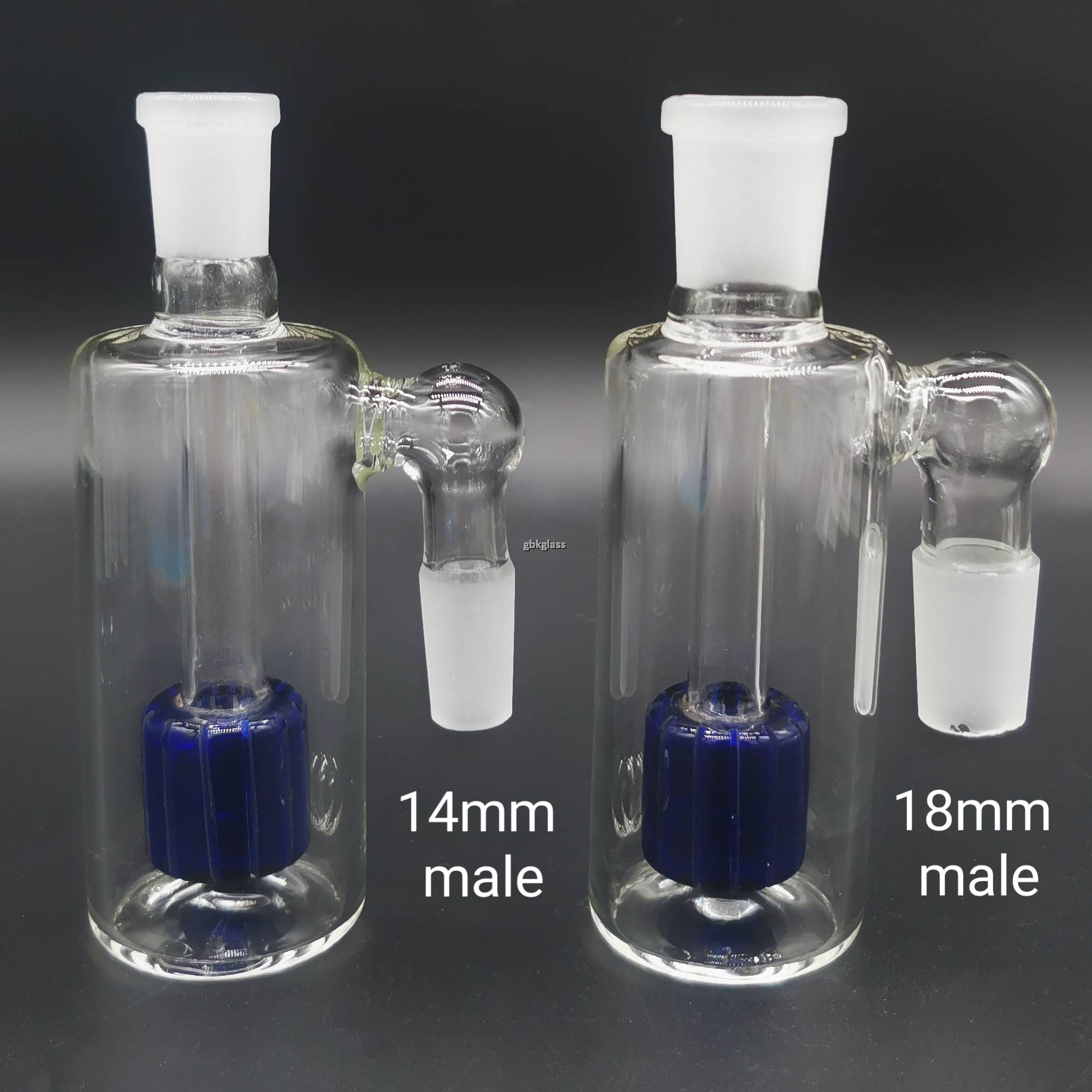 Blue Percolator Ash Catcher 14mm/18mm male