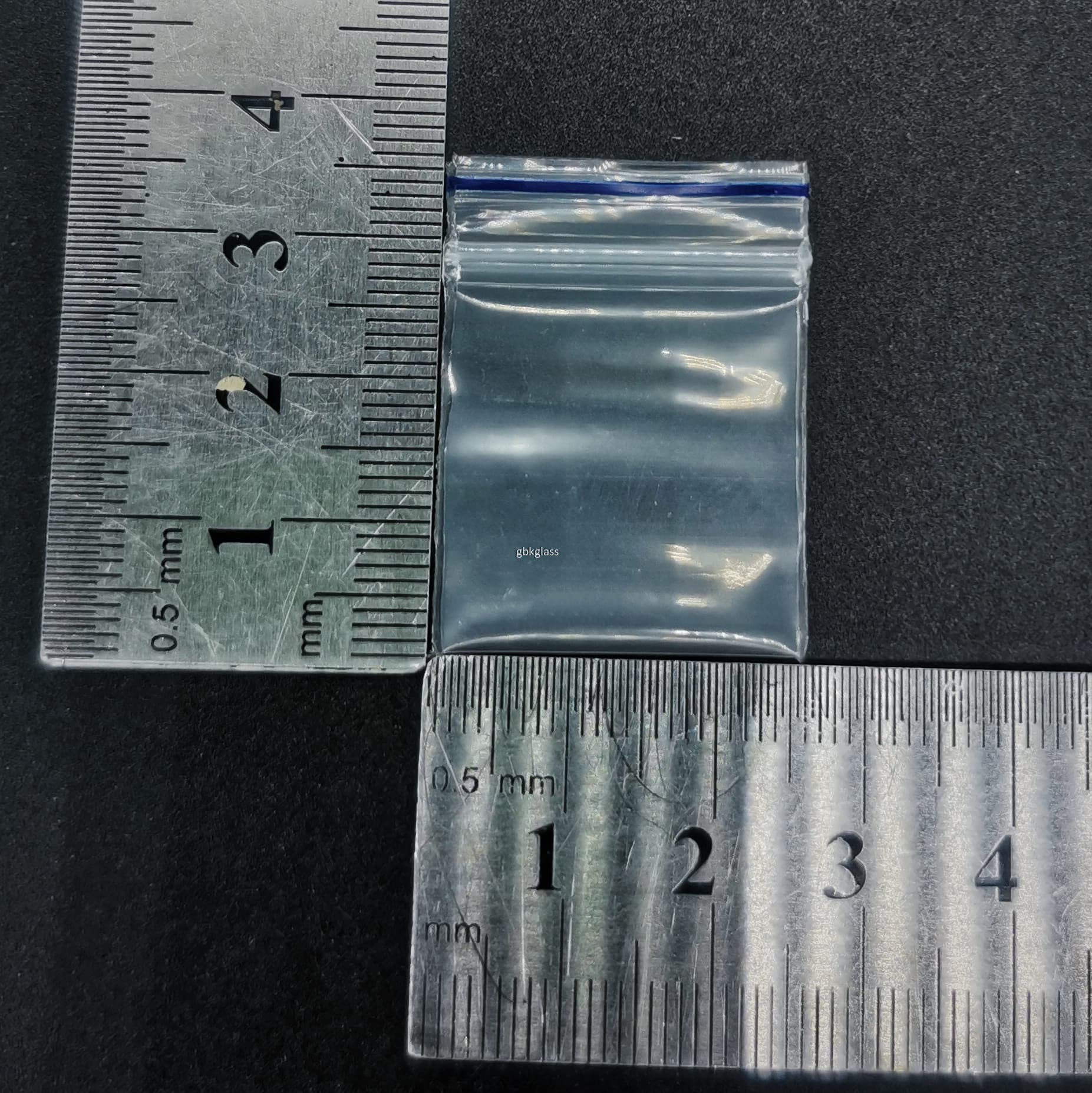 Ziplock Plastic Bag Blue Line (1pack)