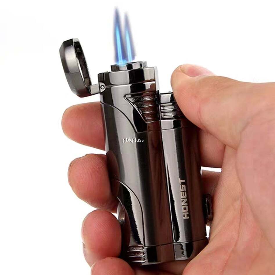 Double Jet Flame Lighter Honest BCZ3591 (No Lockable)